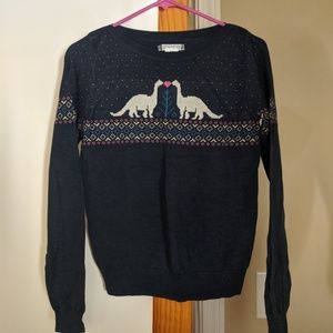 Ugly Christmas Sweater - Dino Love